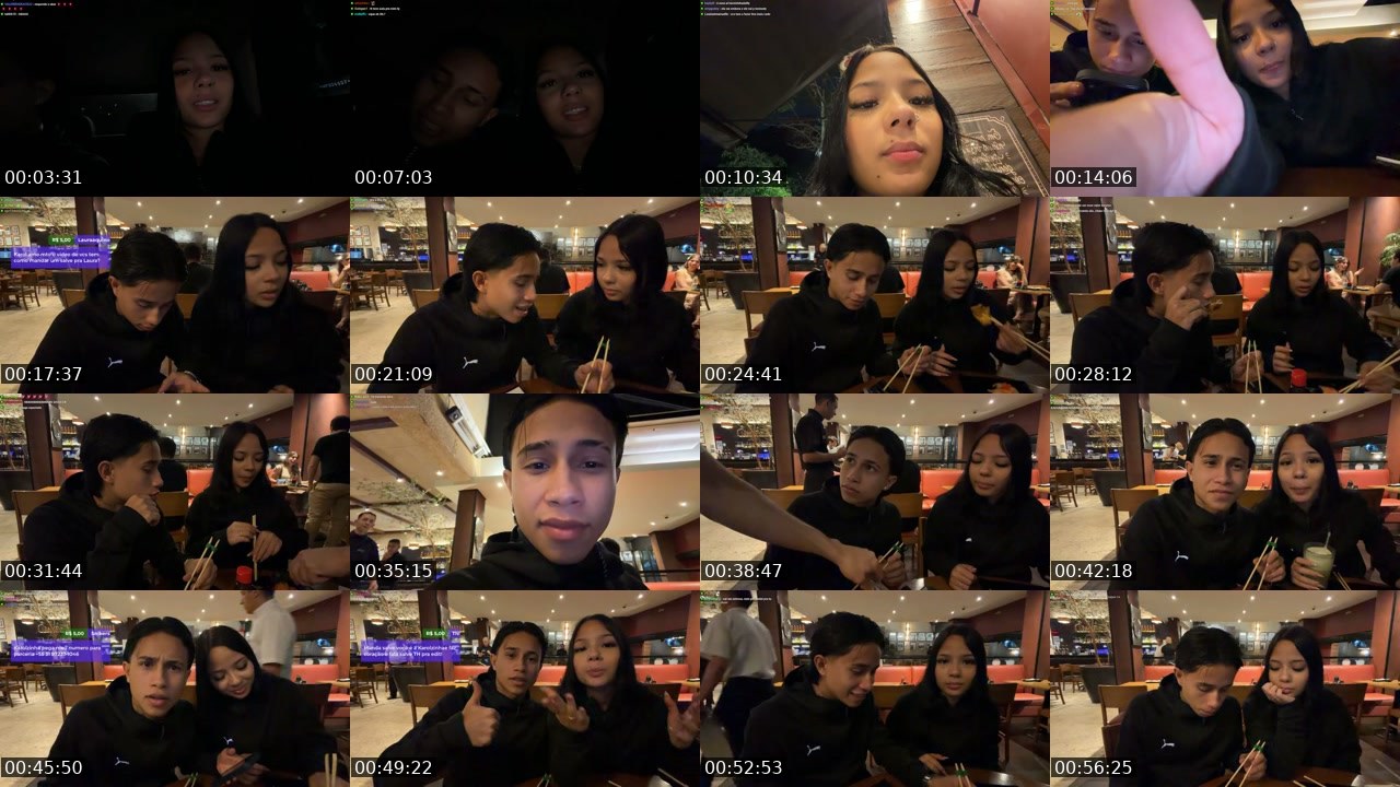 Contact-sheet preview of aakarolzinha's Kick recording