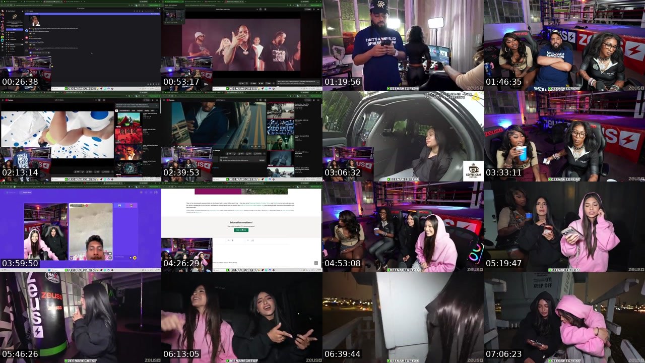 Contact-sheet preview of DeenTheGreat's Kick recording