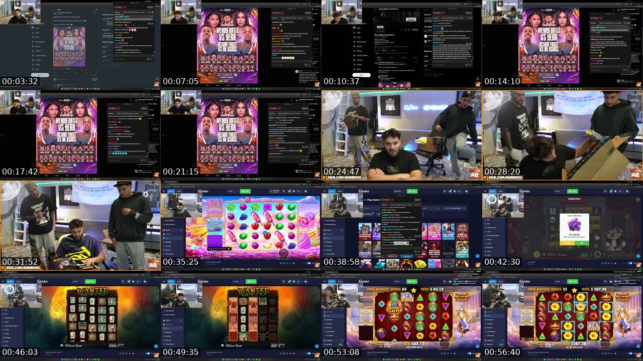 Contact-sheet preview of AdinRoss's Kick recording