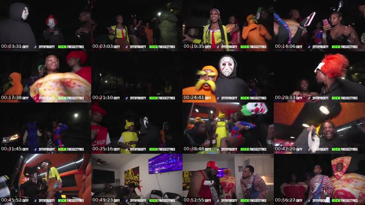 Contact-sheet preview of Finesse2tymes's Kick recording