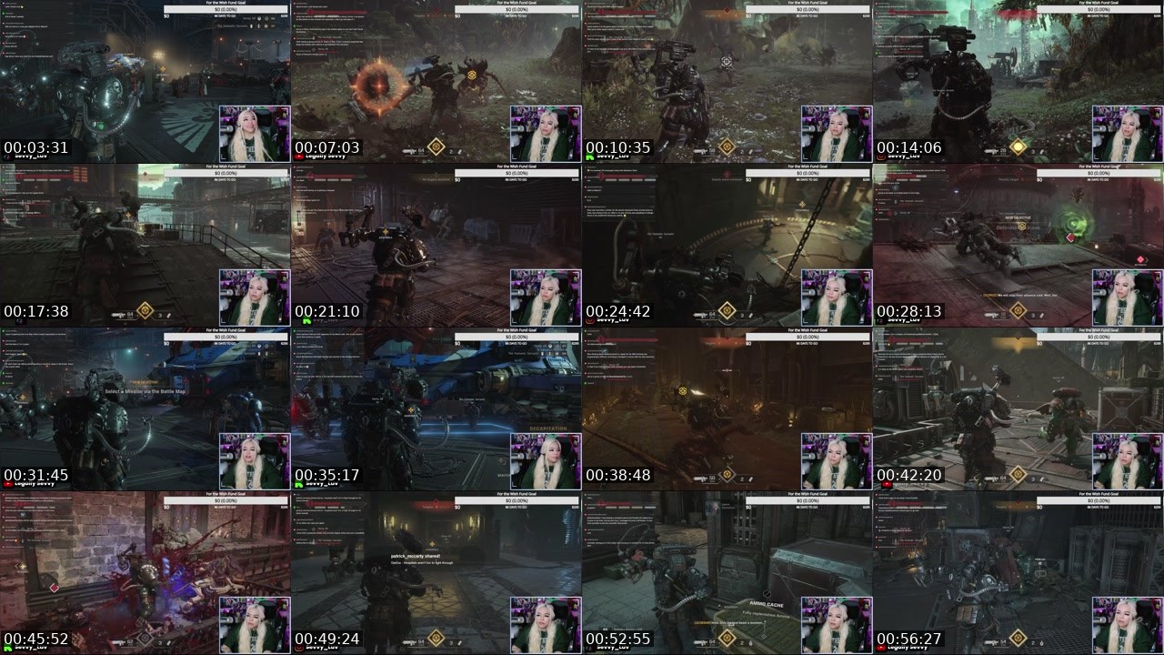 Contact-sheet preview of Sevvy_Luv's Kick recording