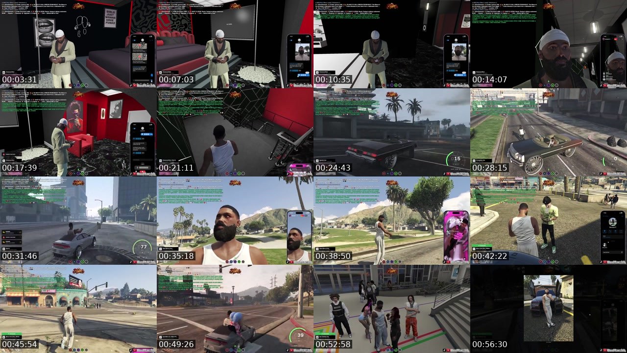 Contact-sheet preview of UncMarsh's Kick recording