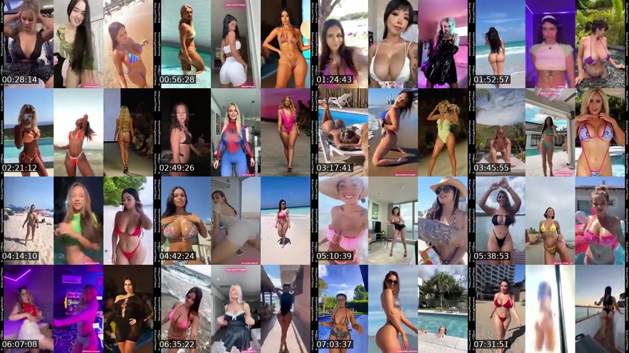 Contact-sheet preview of TTHots's Kick recording