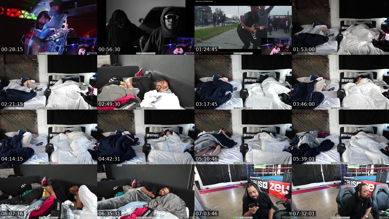 Contact-sheet preview of DeenTheGreat's Kick recording