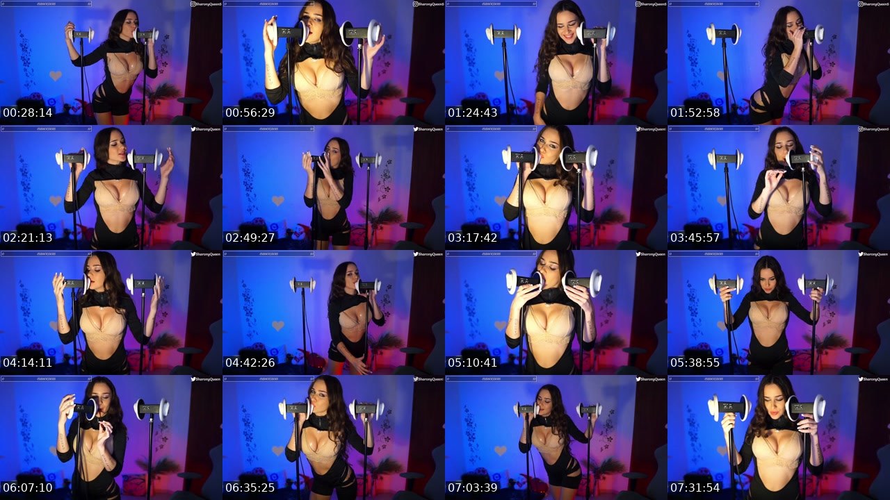Contact-sheet preview of SharonQueen's Kick recording