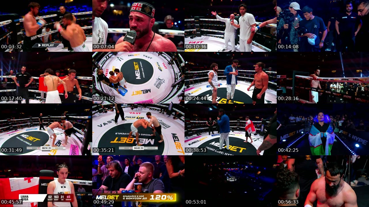 Contact-sheet preview of hypefighting's Kick recording