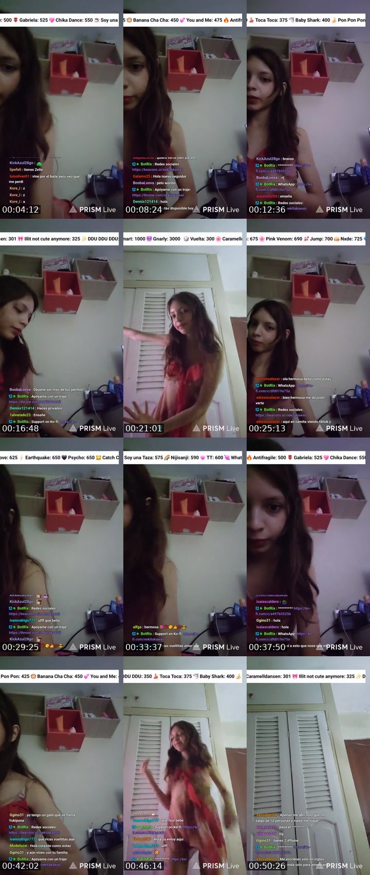 Contact-sheet preview of NekitaKawaii's Kick recording