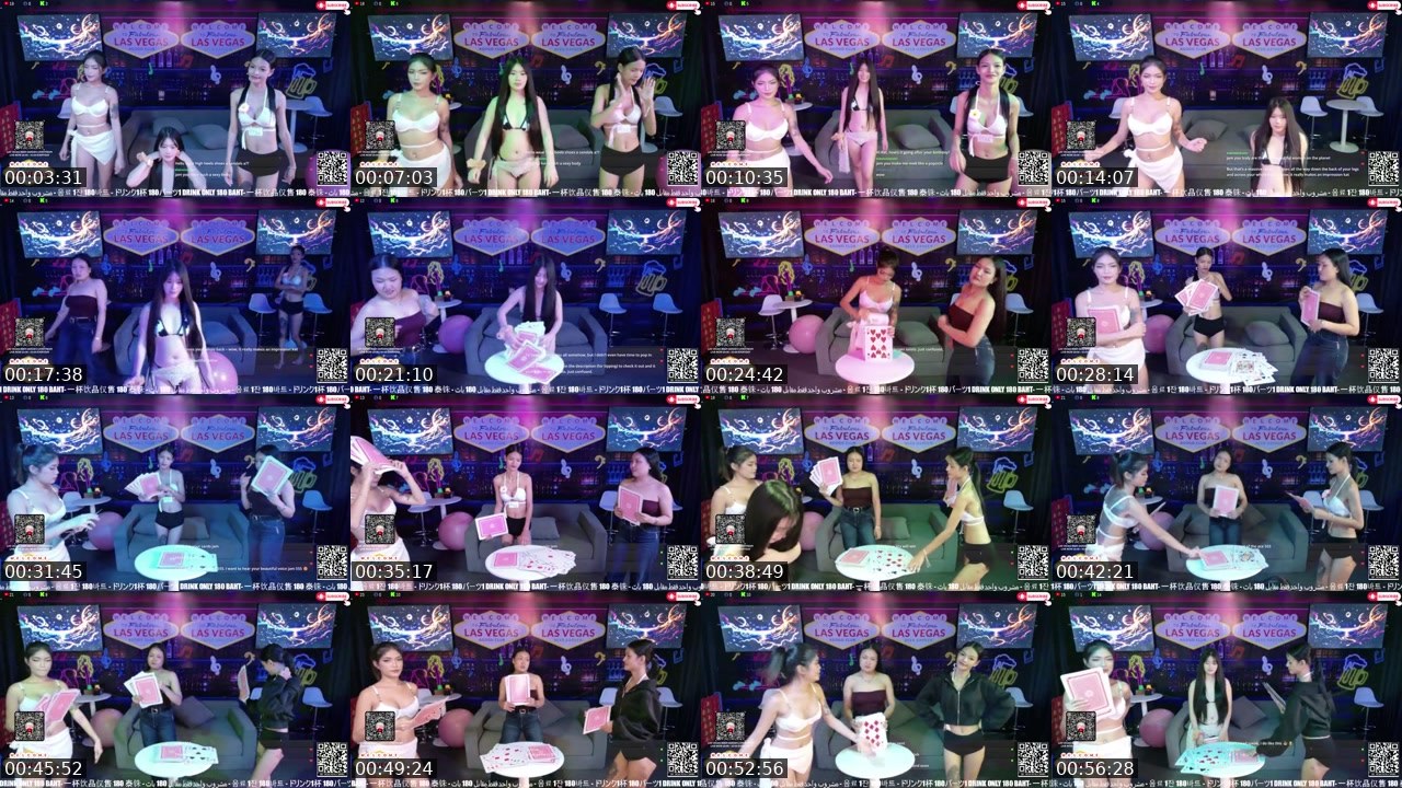 Contact-sheet preview of Lasvegasagogoclubpattaya's Kick recording