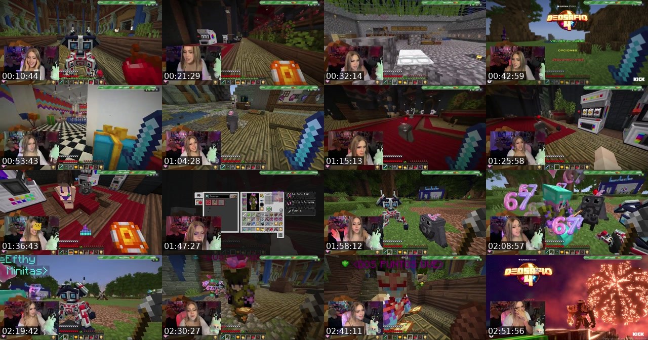 Contact-sheet preview of ItsPennyGG's Kick recording