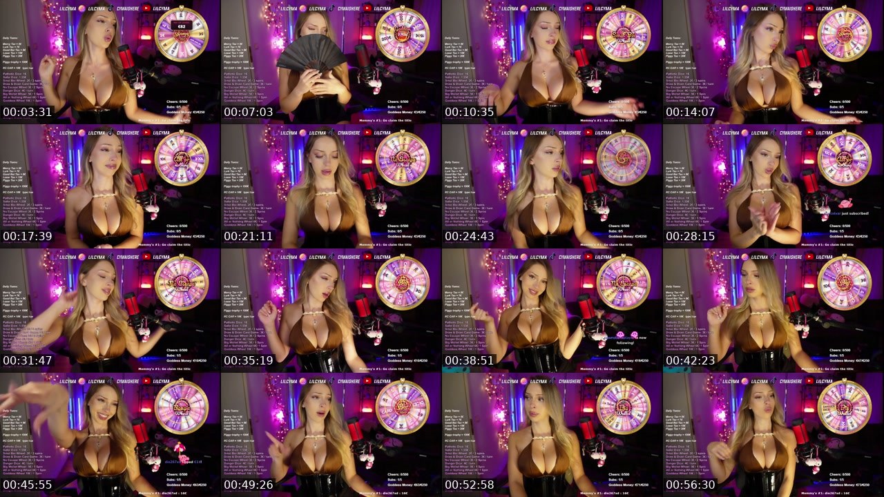 Contact-sheet preview of lilcyma's Kick recording