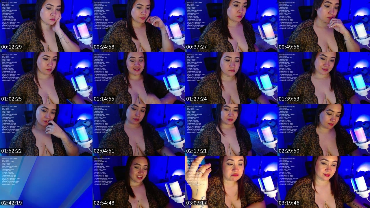 Contact-sheet preview of melissam333's Kick recording