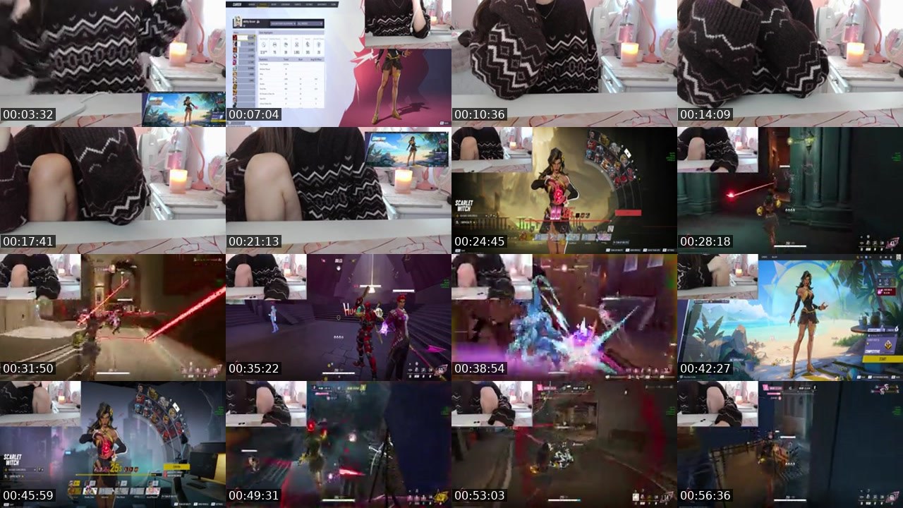 Contact-sheet preview of badibunni's Kick recording