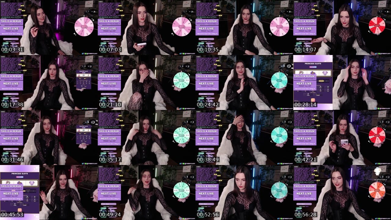 Contact-sheet preview of theskylucy's Kick recording