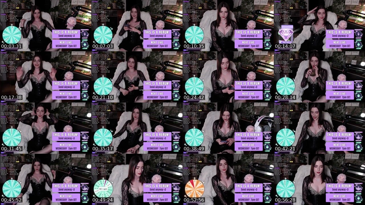 Contact-sheet preview of theskylucy's Kick recording