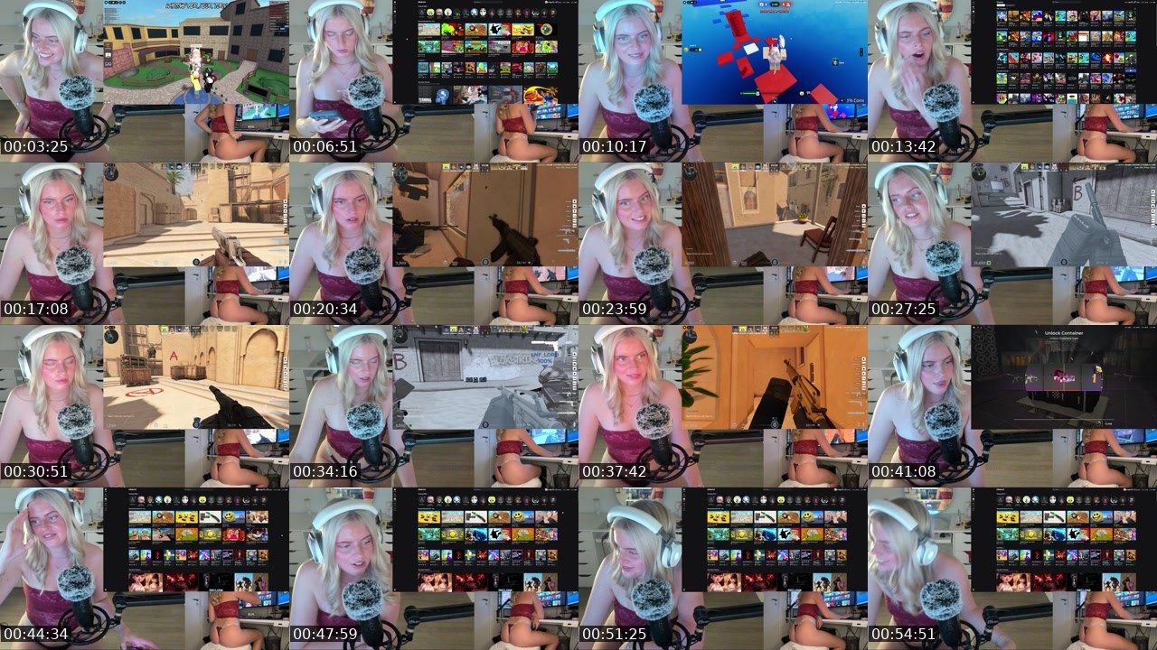 Contact-sheet preview of UwUCuteDemon's Kick recording