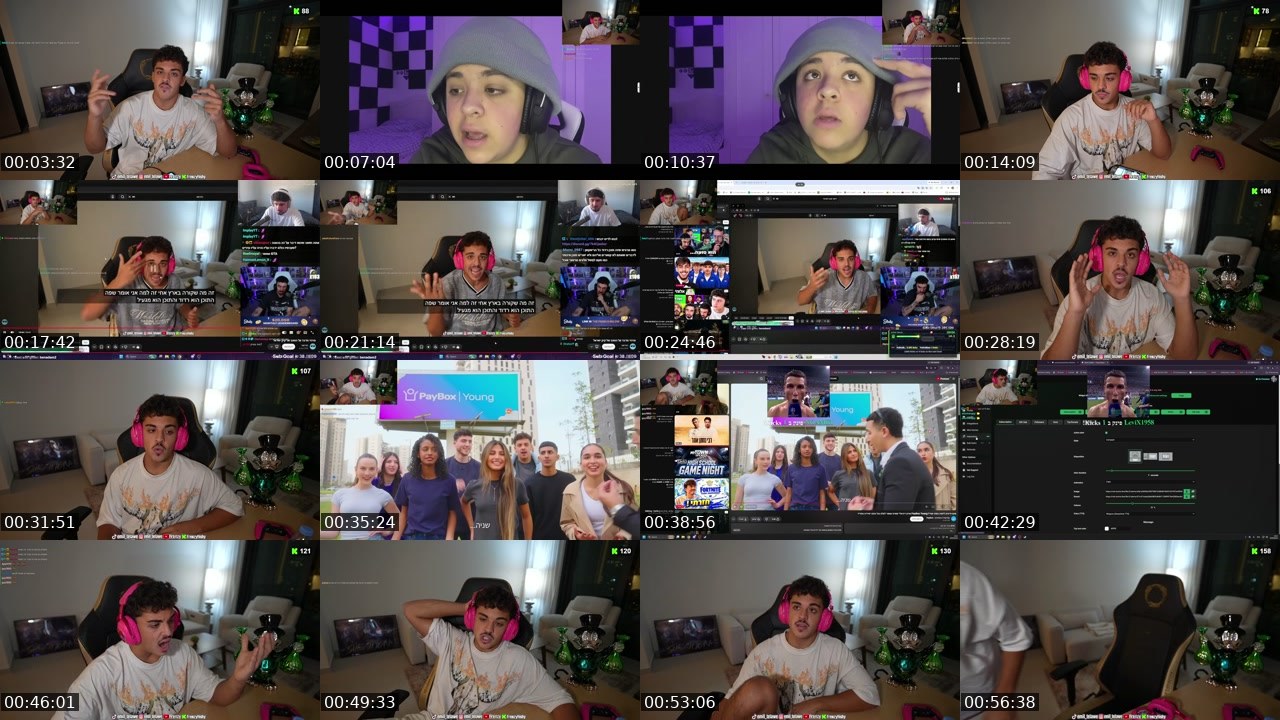 Contact-sheet preview of FrenzyFishy's Kick recording