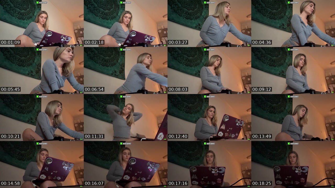 Contact-sheet preview of SolRawr's Kick recording