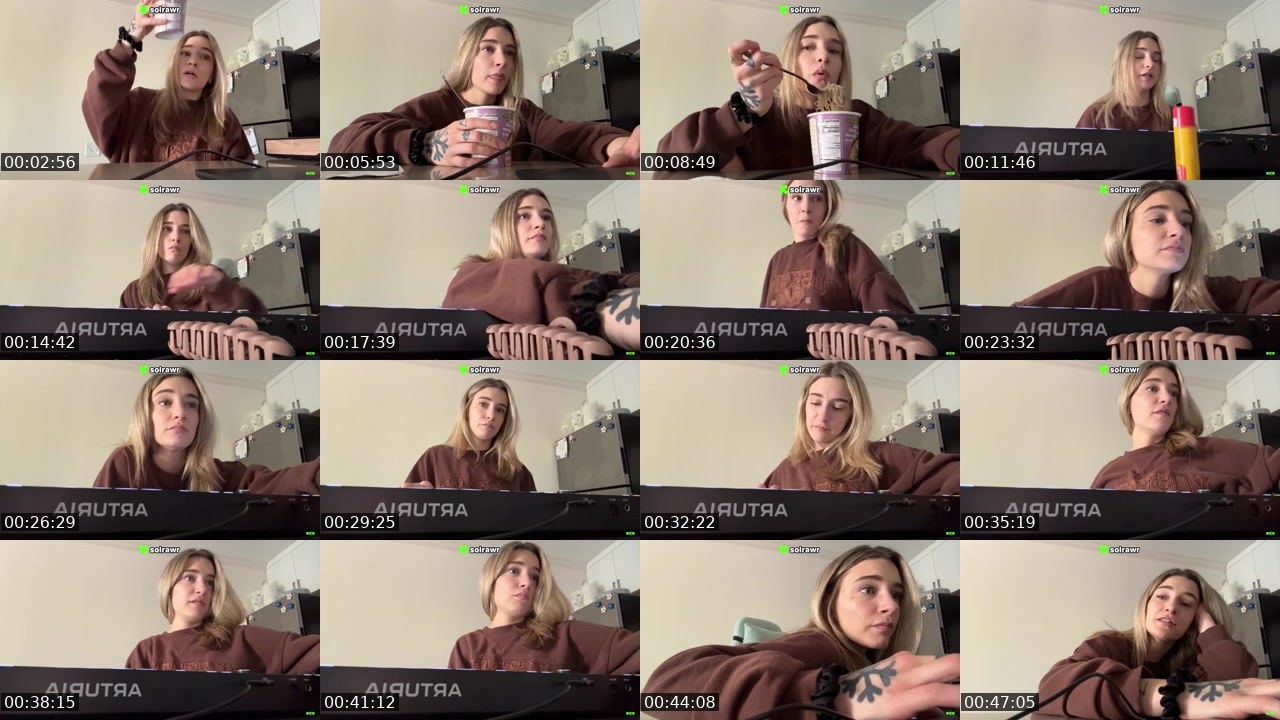 Contact-sheet preview of SolRawr's Kick recording