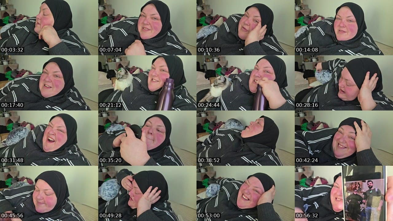 Contact-sheet preview of foodiebeautykick's Kick recording