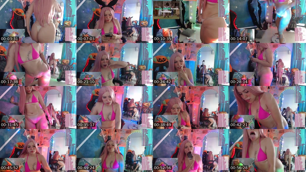 Contact-sheet preview of AllisonCano's Kick recording