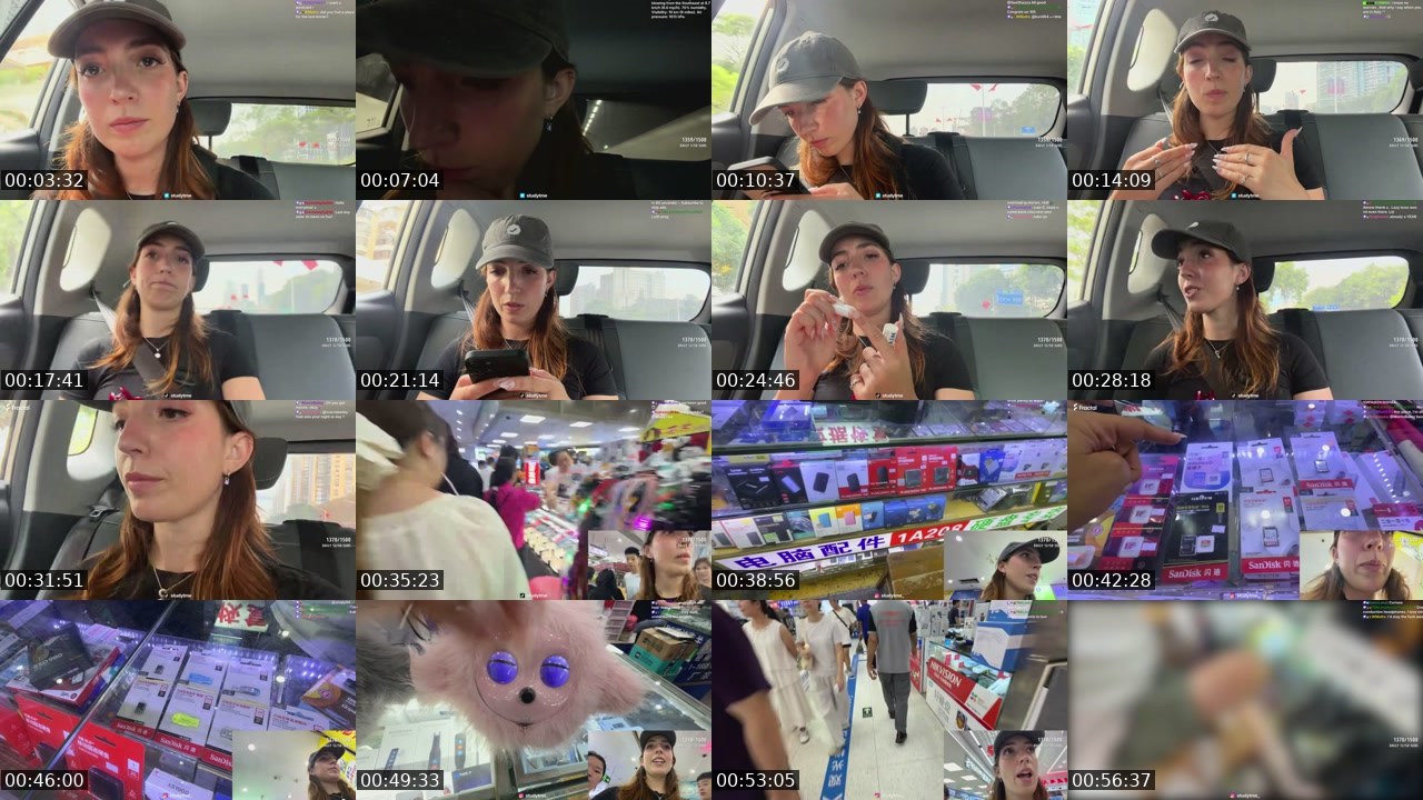 Contact-sheet preview of StudyTme's Kick recording