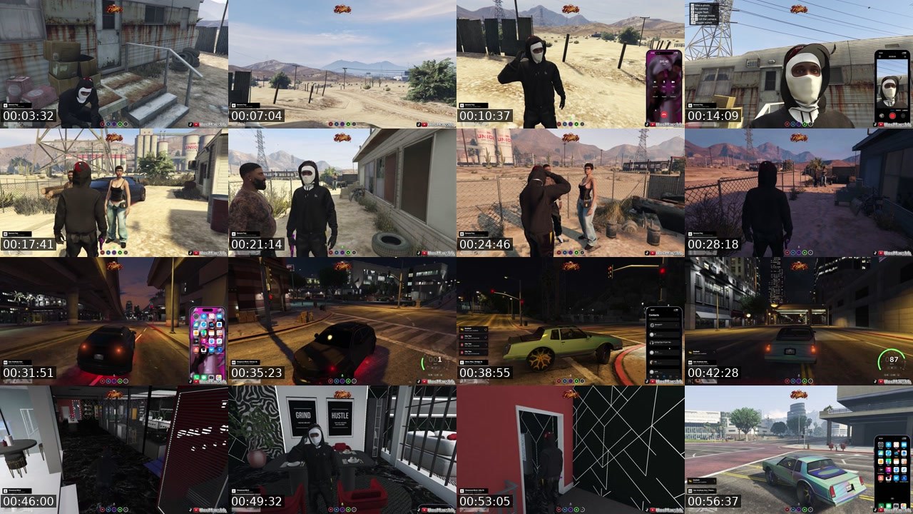 Contact-sheet preview of UncMarsh's Kick recording