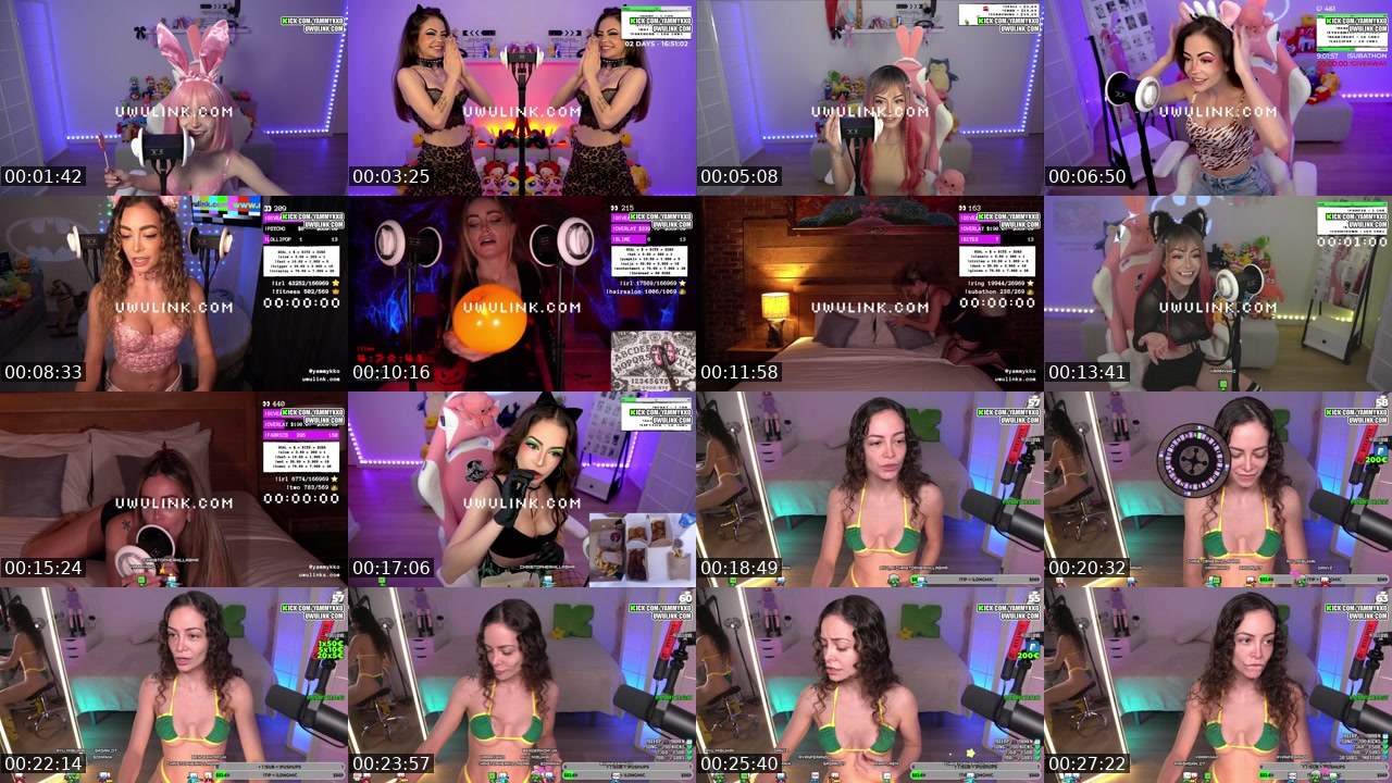 Contact-sheet preview of yammykko's Kick recording