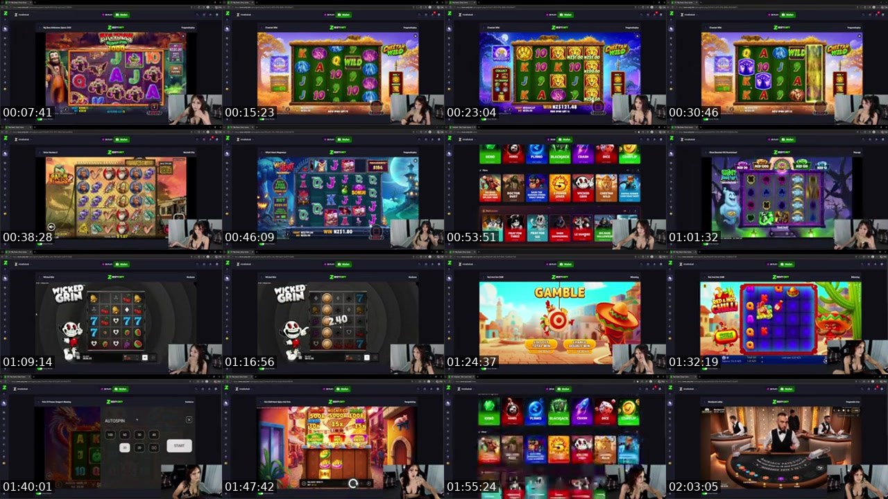 Contact-sheet preview of Ameliadusk's Kick recording