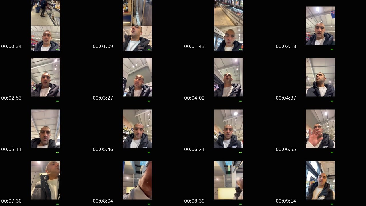 Contact-sheet preview of samanshow's Kick recording