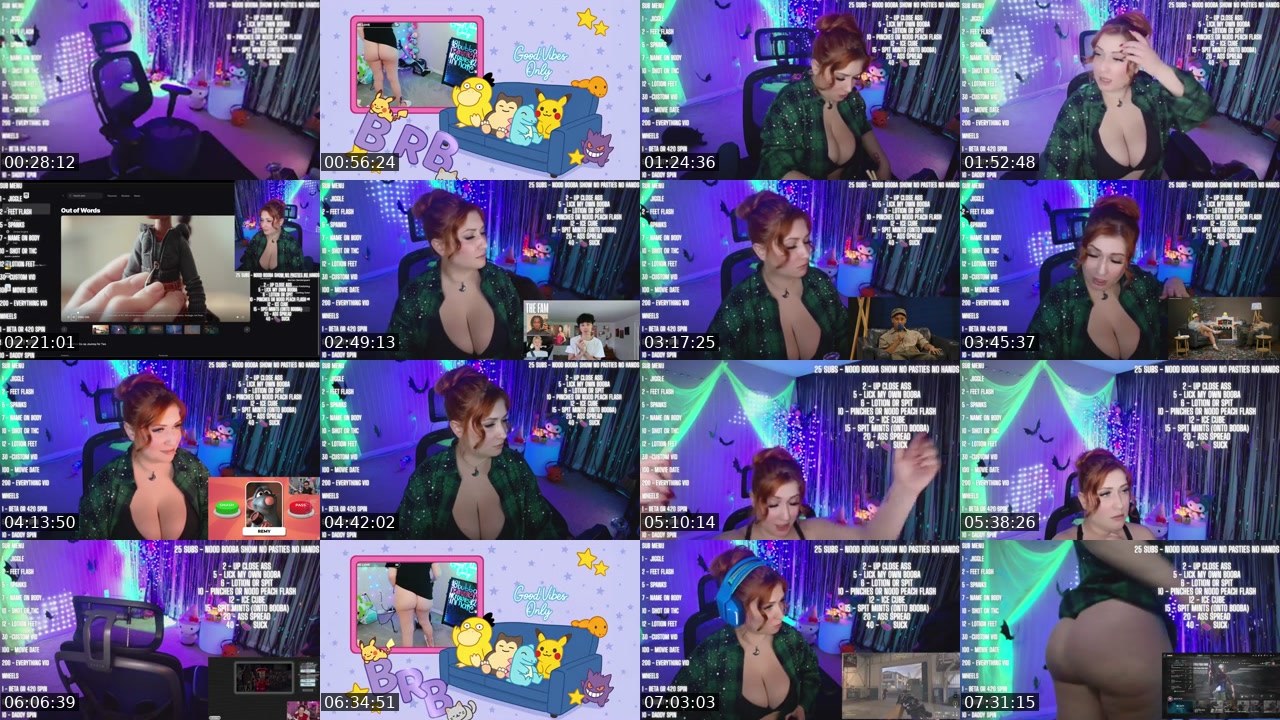 Contact-sheet preview of PeachyJade's Kick recording