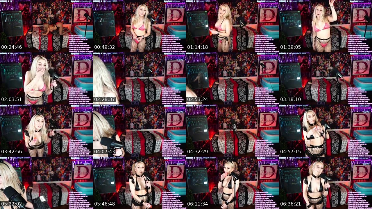 Contact-sheet preview of DoubleDDarcee's Kick recording