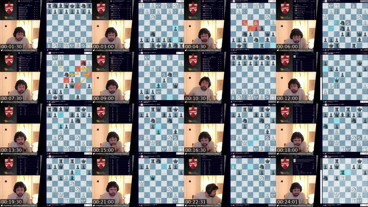 Contact-sheet preview of GMHikaru's Kick recording