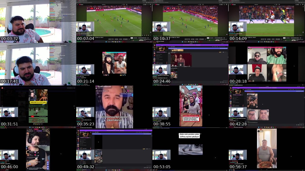 Contact-sheet preview of Canbequit's Kick recording