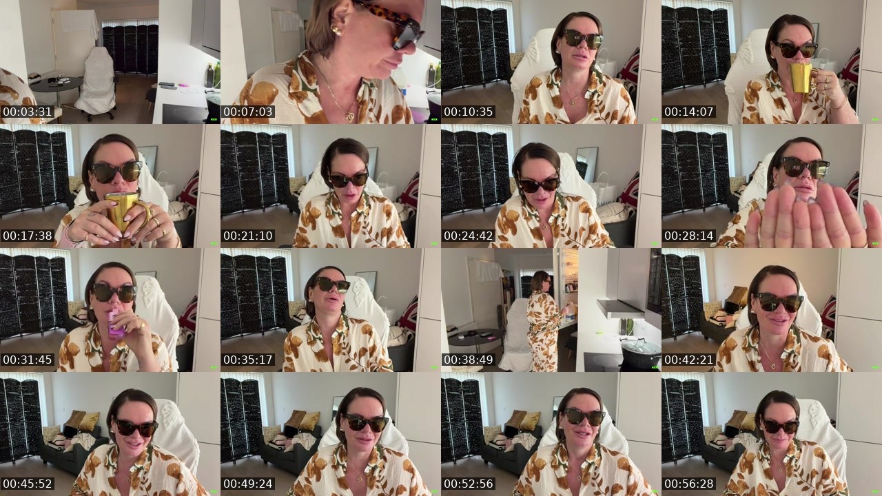Contact-sheet preview of ChelseaLeeart's Kick recording