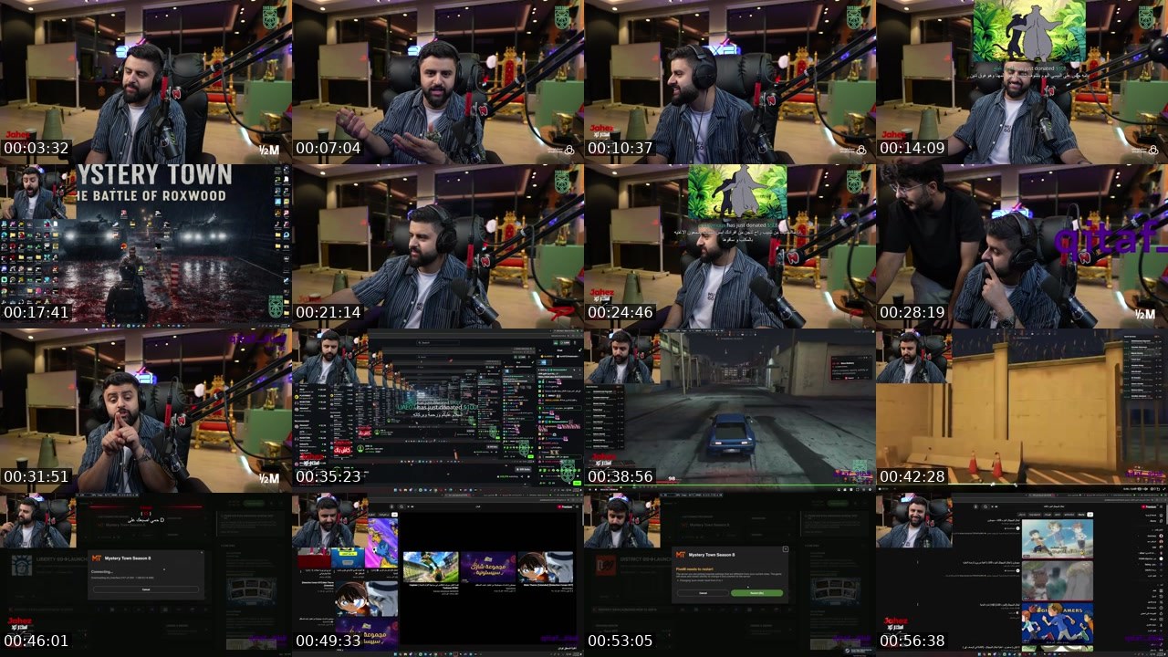 Contact-sheet preview of SXB's Kick recording