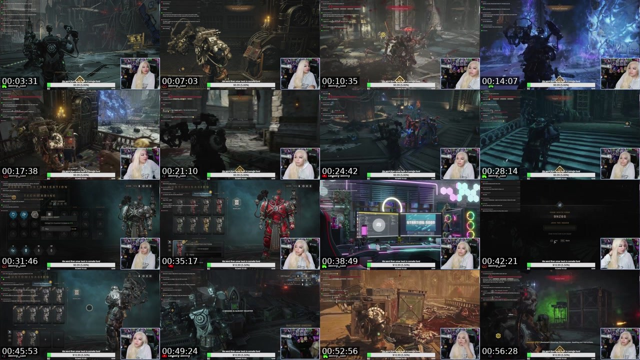 Contact-sheet preview of Sevvy_Luv's Kick recording