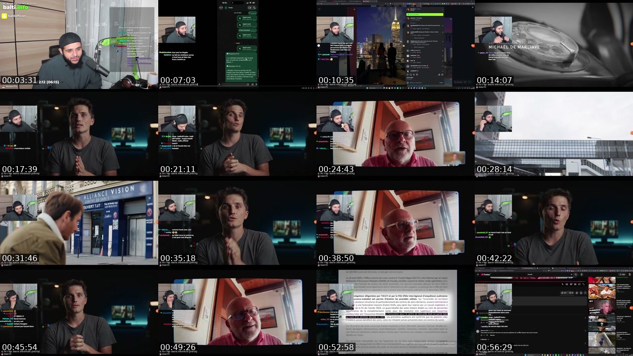 Contact-sheet preview of Balti's Kick recording