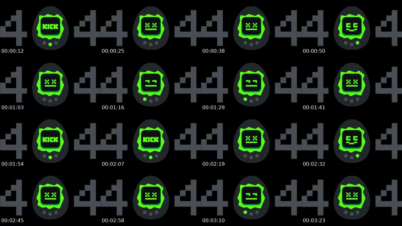Contact-sheet preview of Miss_J's Kick recording