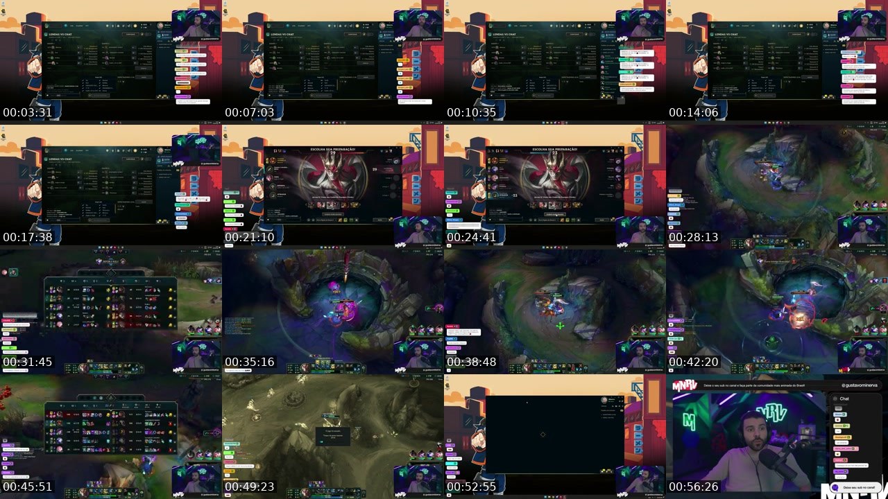 Contact-sheet preview of Minerva's Kick recording