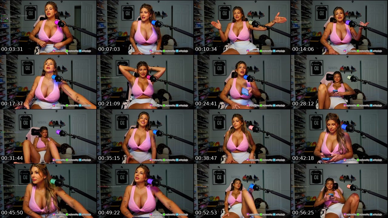 Contact-sheet preview of Neyleenashley's Kick recording